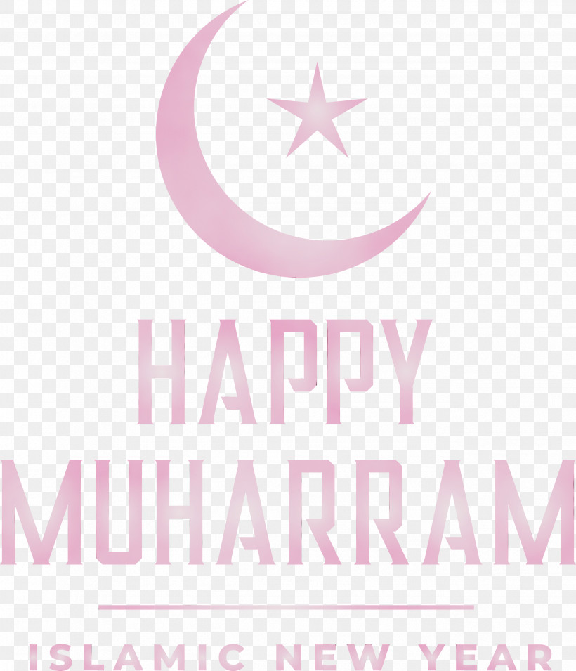 Text Pink Logo Font, PNG, 2575x3000px, Muharram, Happy Muharram, Logo, Paint, Pink Download Free