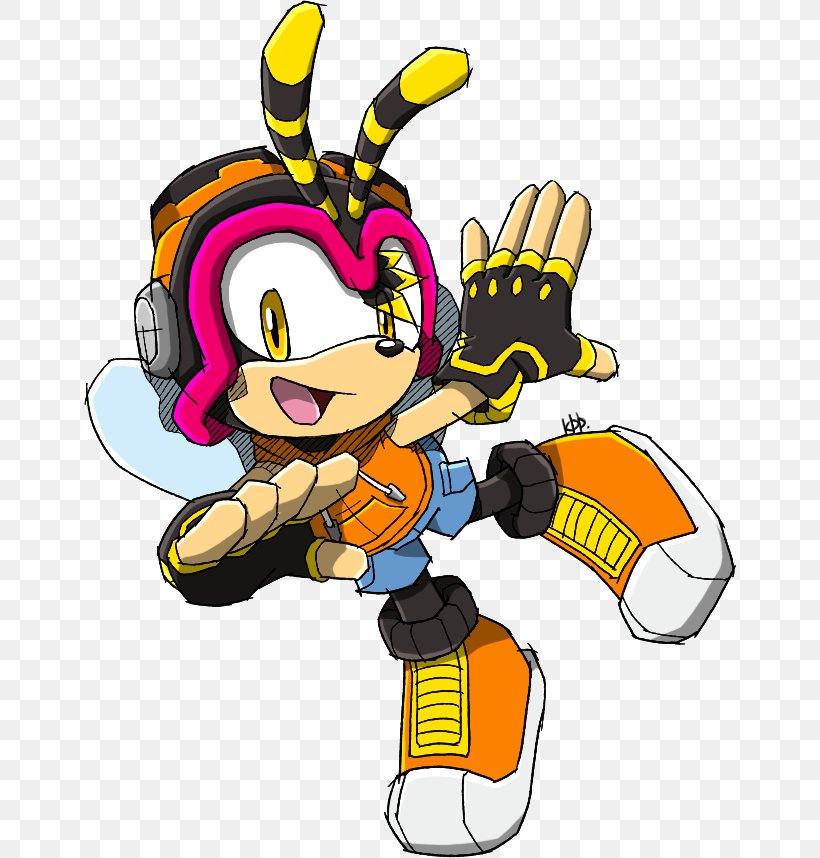 Charmy Bee Ariciul Sonic Shadow The Hedgehog Espio The Chameleon Sonic Boom: Fire & Ice, PNG, 652x858px, Charmy Bee, Ariciul Sonic, Art, Artwork, Bee Download Free
