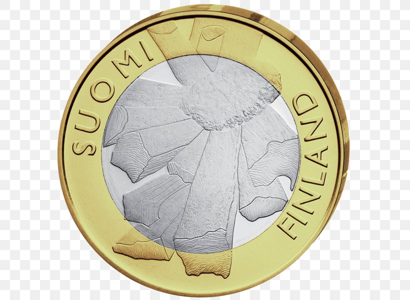 Coin Ostrobothnia Kolikko Money Currency, PNG, 600x600px, 5 Euro Note, Coin, Article, Cash, Commemorative Coin Download Free
