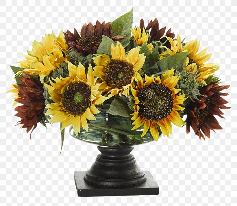 Floral Design Cut Flowers Vase Common Sunflower, PNG, 929x806px, Floral Design, Artificial Flower, Common Sunflower, Cut Flowers, Floristry Download Free
