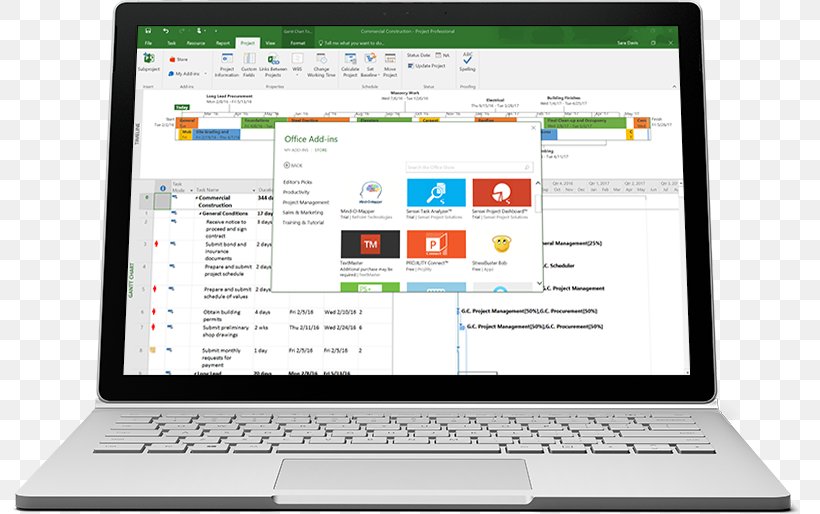 Microsoft Project Project Management Computer Software, PNG, 800x514px, Microsoft Project, Brand, Communication, Computer, Computer Monitor Download Free