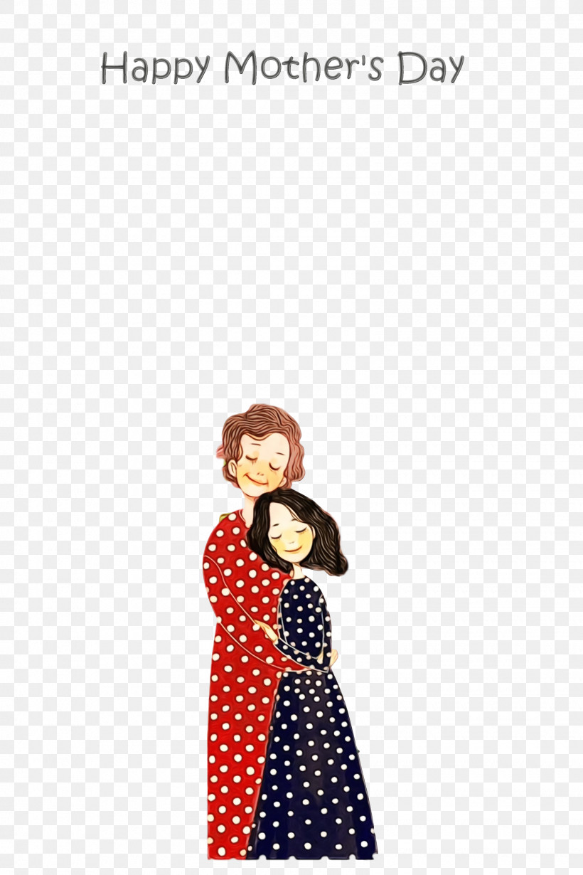 Polka Dot, PNG, 1600x2400px, Mothers Day, Birthday, Cartoon, Dress, Happiness Download Free