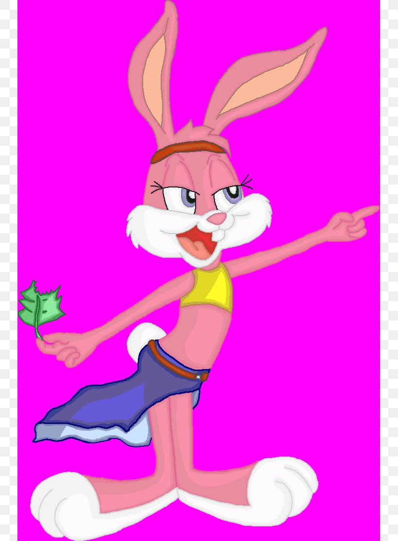Rabbit Babs Bunny Cartoon Fan Art, PNG, 747x1114px, Rabbit, Art, Babs Bunny, Cartoon, Deviantart Download Free