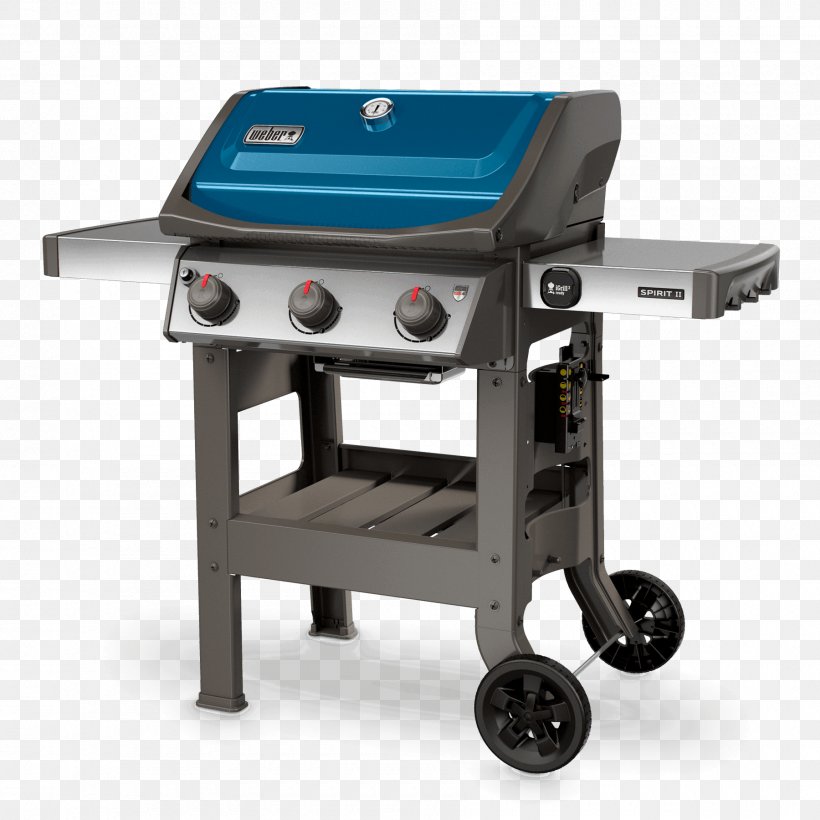 Barbecue Weber Spirit II E-310 Everyday Grilling Weber-Stephen Products Gas Burner, PNG, 1800x1800px, Barbecue, Cooking, Gas Burner, Gasgrill, Grilling Download Free