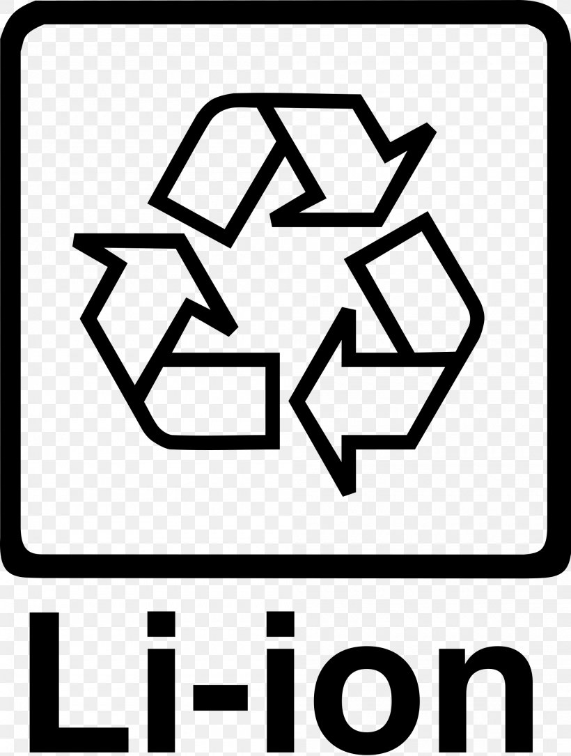 Japanese Recycling Symbols Battery Recycling Lithium-ion Battery, PNG, 2000x2647px, Recycling Symbol, Area, Battery, Battery Recycling, Black And White Download Free