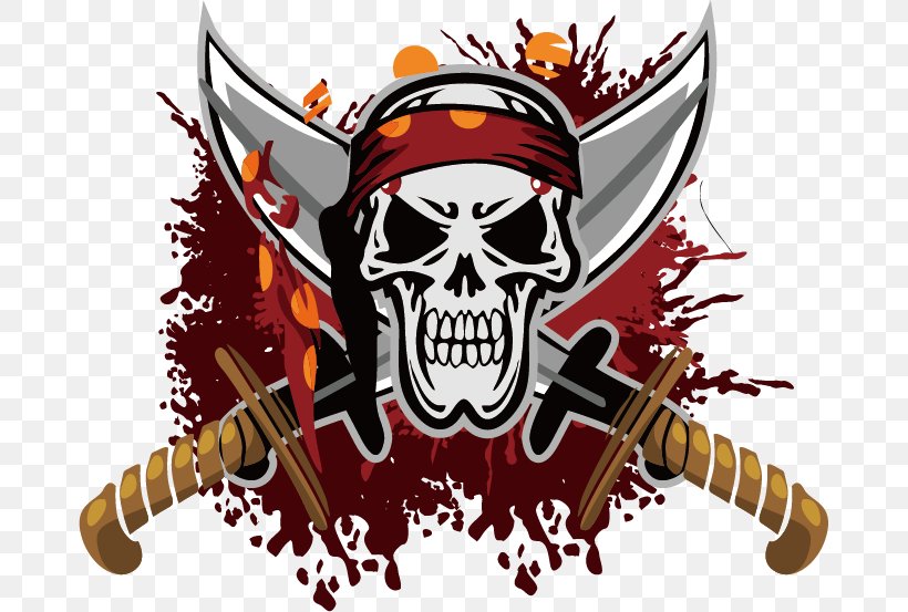 Logo Jolly Roger Piracy Flag, PNG, 677x553px, Logo, Bone, Flag, Jolly Roger, Navio Pirata Download Free