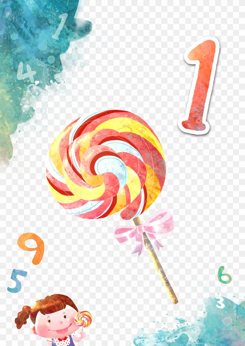 Lollipop Cartoon Illustration, PNG, 3508x4961px, Lollipop, Animation, Candy, Cartoon, Child Download Free