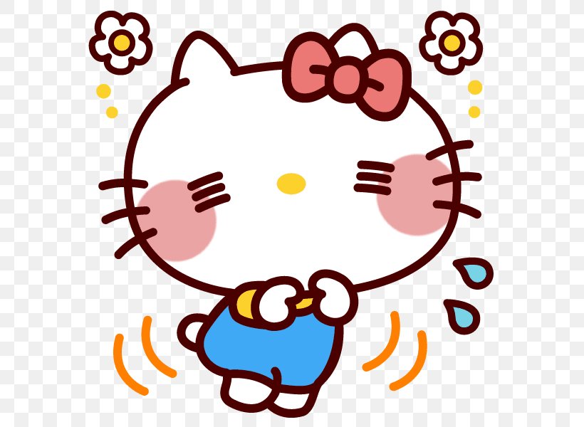 Hello Kitty My Melody Sticker Sanrio, PNG, 600x600px, Hello Kitty, Area, Art, Avatar, Cartoon Download Free