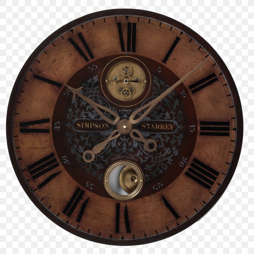 Pendulum Clock Wall Movement, PNG, 1350x1350px, Clock, Alarm Clock, Antique, Copper, Cuckoo Clock Download Free