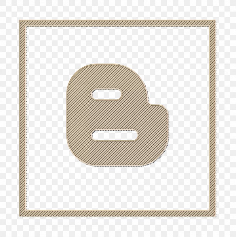 Blogger Icon Logo Icon Media Icon, PNG, 1154x1156px, Blogger Icon, Beige, Logo Icon, Media Icon, Rectangle Download Free