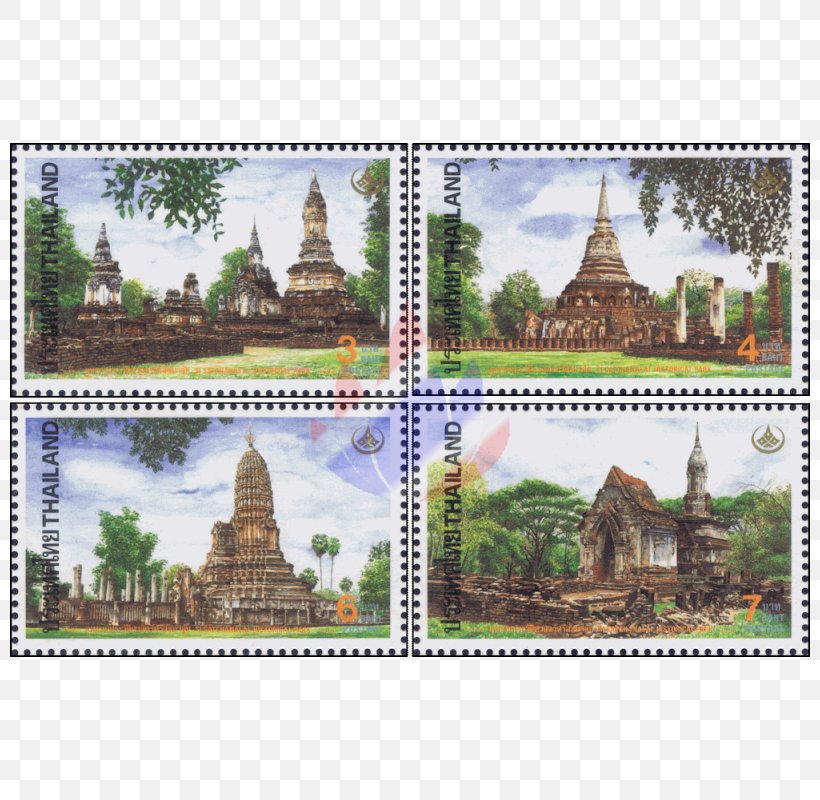 Postage Stamps ร้านแสตมป์เอซี งานแสดงตราไปรษณียากรแห่งชาติ First Day Of Issue Thai Baht, PNG, 800x800px, Postage Stamps, First Day Of Issue, Historic Site, Letter, Pagoda Download Free