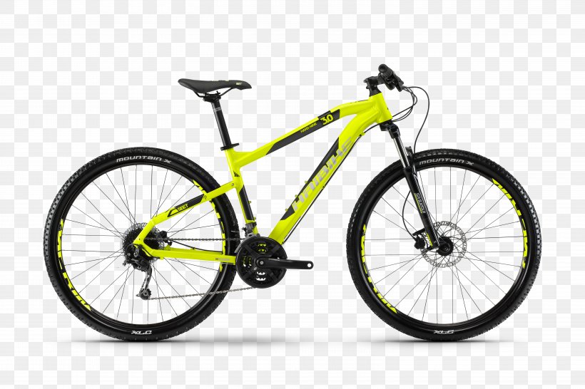 Bicycle Mountain Bike Haibike Shimano Deore XT Hardtail, PNG, 6000x4000px, Bicycle, Automotive Tire, Bicycle Accessory, Bicycle Drivetrain Part, Bicycle Fork Download Free