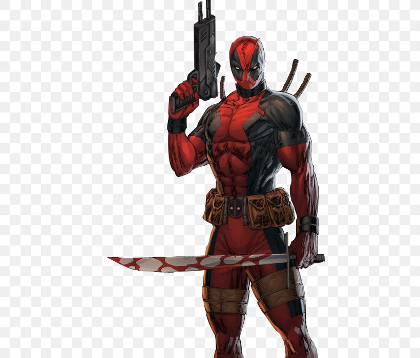 Deadpool Wolverine Hulk Marvel Comics, PNG, 500x700px, Deadpool, Action Figure, Armour, Comics, Drawing Download Free