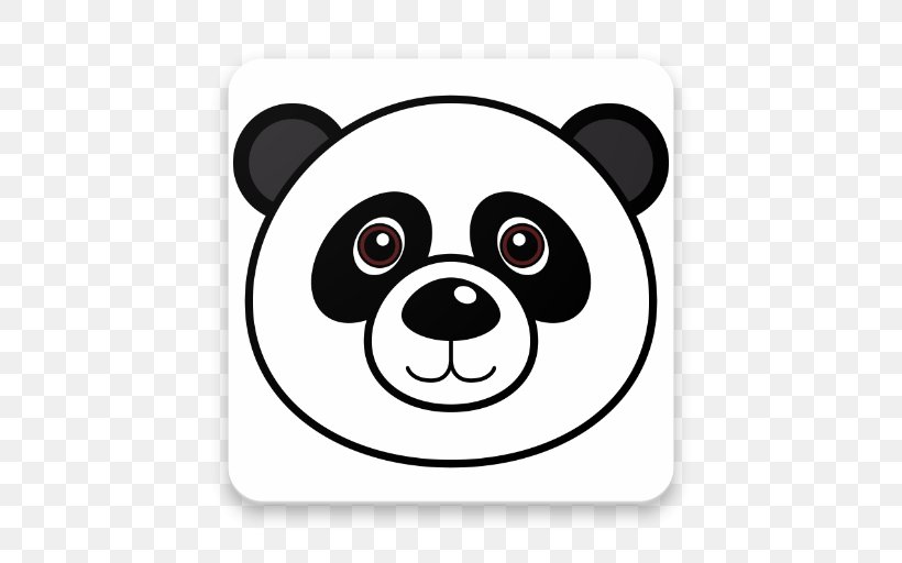 Giant Panda Bear Drawing Royalty-free, PNG, 512x512px, Giant Panda, Area, Bear, Can Stock Photo, Carnivoran Download Free