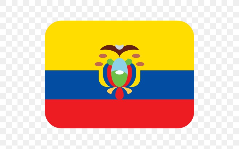 Flag Of Ecuador Emoji National Flag, PNG, 512x512px, Ecuador, Area, Consejo Nacional Electoral, Emoji, Emojipedia Download Free