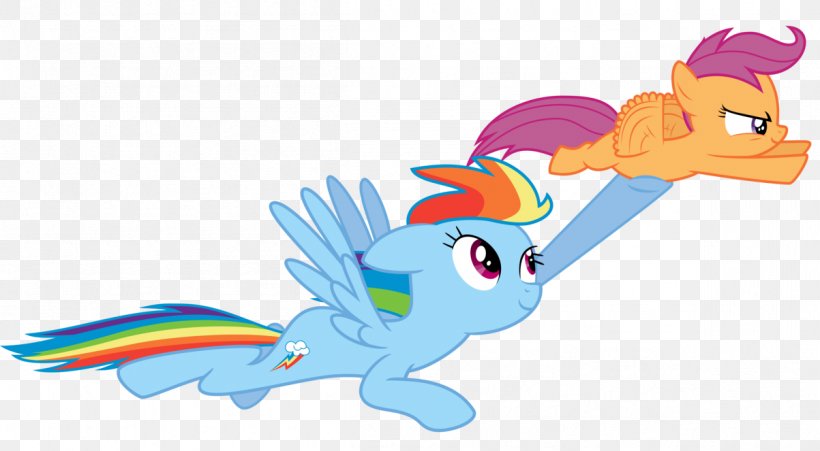 Rainbow Dash Scootaloo Twilight Sparkle Pinkie Pie Applejack, PNG, 1203x663px, Rainbow Dash, Animal Figure, Applejack, Art, Cartoon Download Free