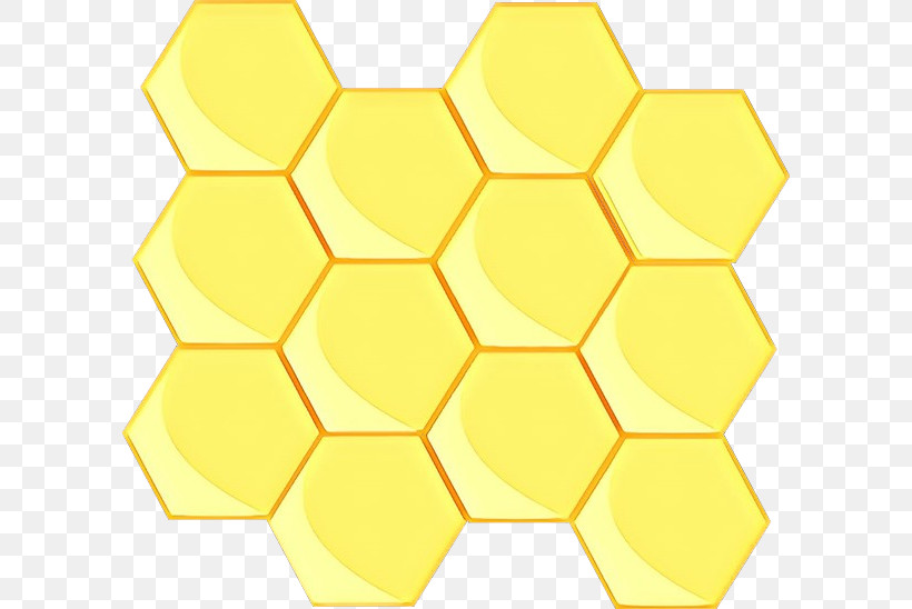 Yellow Pattern Symmetry Honeycomb Square, PNG, 600x548px, Yellow, Honeycomb, Square, Symmetry Download Free
