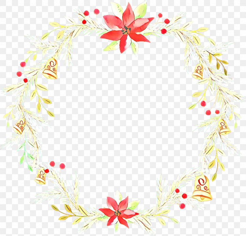 Floral Wreath, PNG, 1369x1313px, Cartoon, Floral Design, Holly, Interior Design, Leaf Download Free