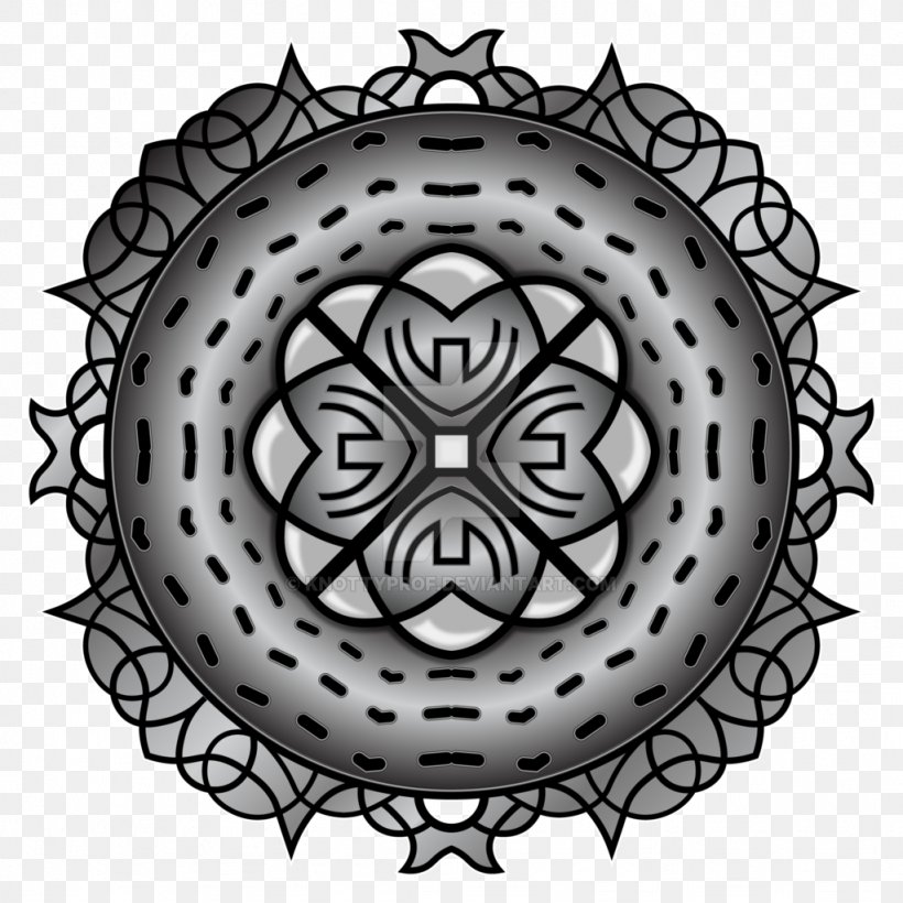 Car Rim Wheel Symmetry Pattern, PNG, 1024x1024px, Car, Automotive Tire, Black And White, Monochrome, Monochrome Photography Download Free