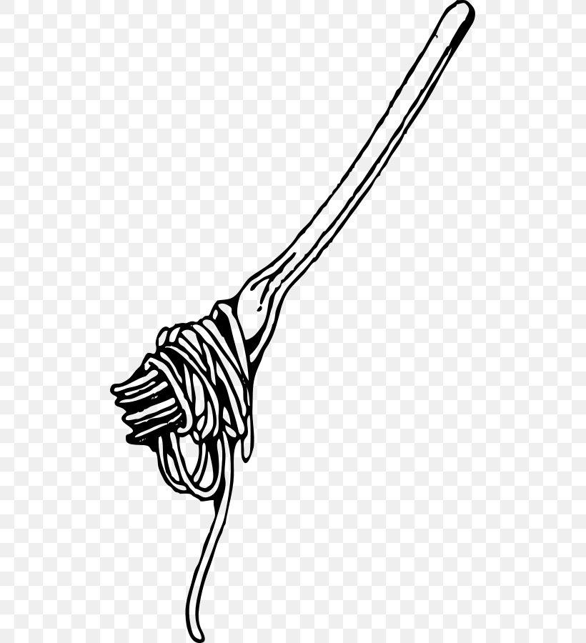 Spaghetti With Meatballs Pasta Italian Cuisine Clip Art, PNG, 511x900px, Spaghetti With Meatballs, Beak, Black, Black And White, Drawing Download Free