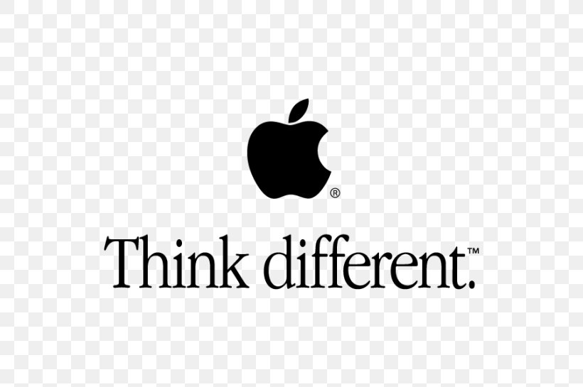 Think Different Apple, PNG, 545x545px, Think Different, Apple, Area, Black, Black And White Download Free