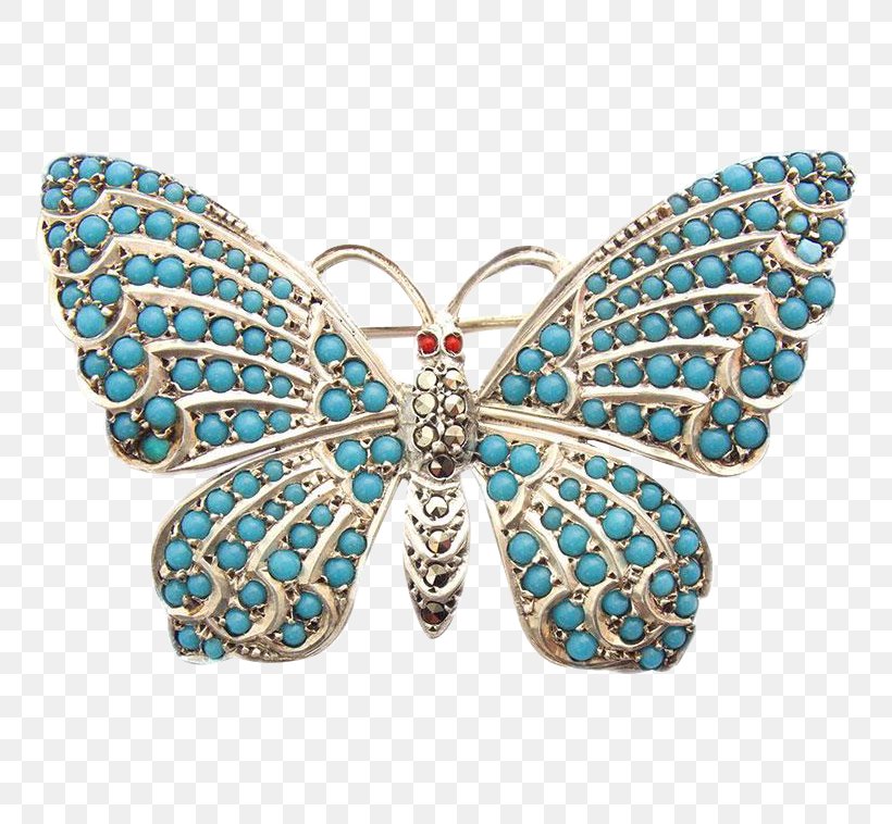 Turquoise Brooch, PNG, 758x758px, Turquoise, Brooch, Butterfly, Fashion Accessory, Gemstone Download Free
