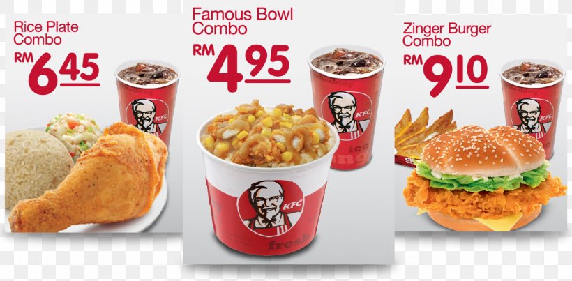 KFC Malaysian Cuisine Fast Food Restaurant Menu Lunch, PNG, 1383x681px, Kfc, American Food, Appetizer, Breakfast, Burger King Download Free