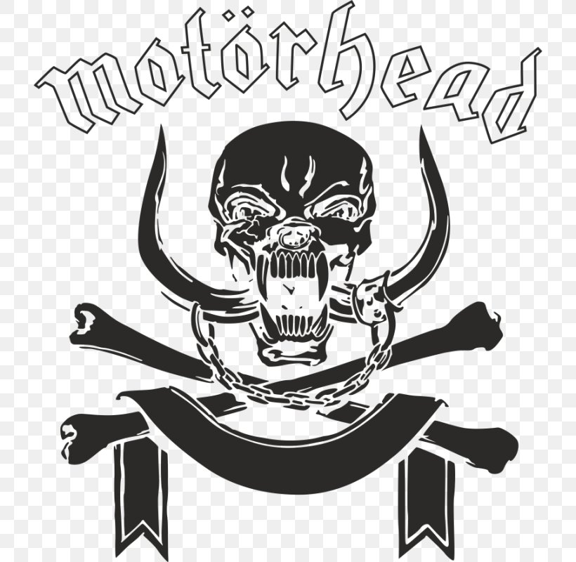 Motörhead Vector Graphics Hard Rock Logo Clip Art, PNG, 800x800px, Motorhead, Black And White, Bone, Brand, Fictional Character Download Free