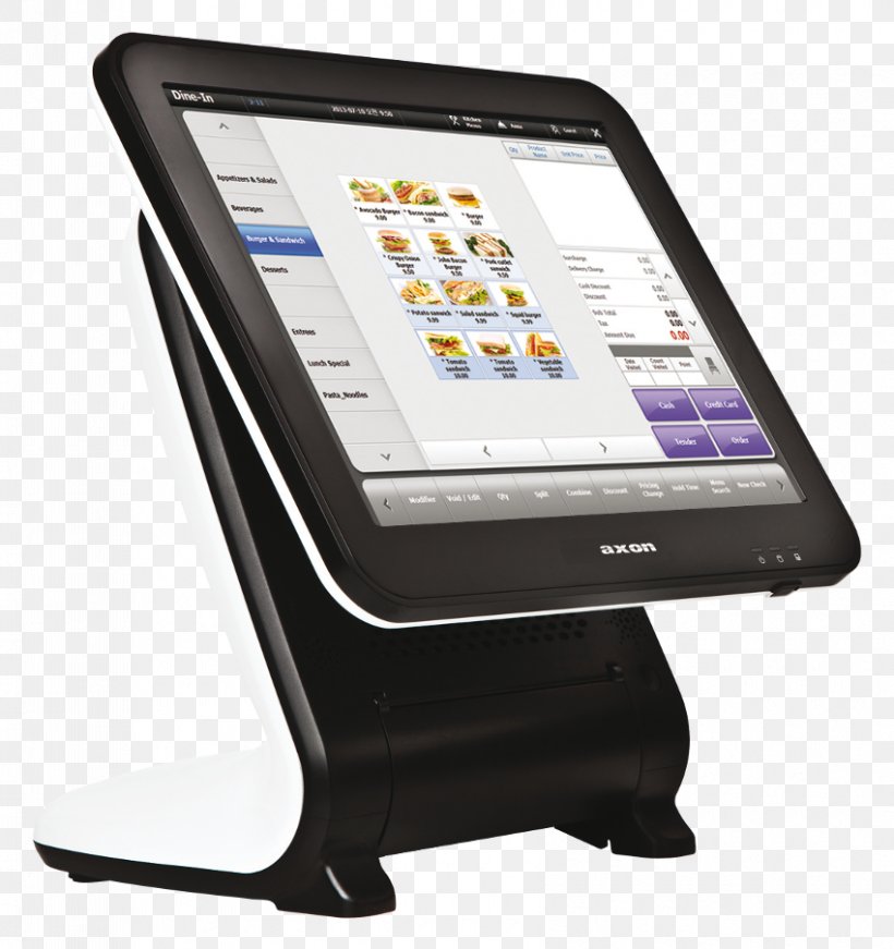 Point Of Sale Computer Software Laptop Touchscreen Card Reader, PNG, 850x903px, Point Of Sale, Blagajna, Card Reader, Cash Register, Central Processing Unit Download Free