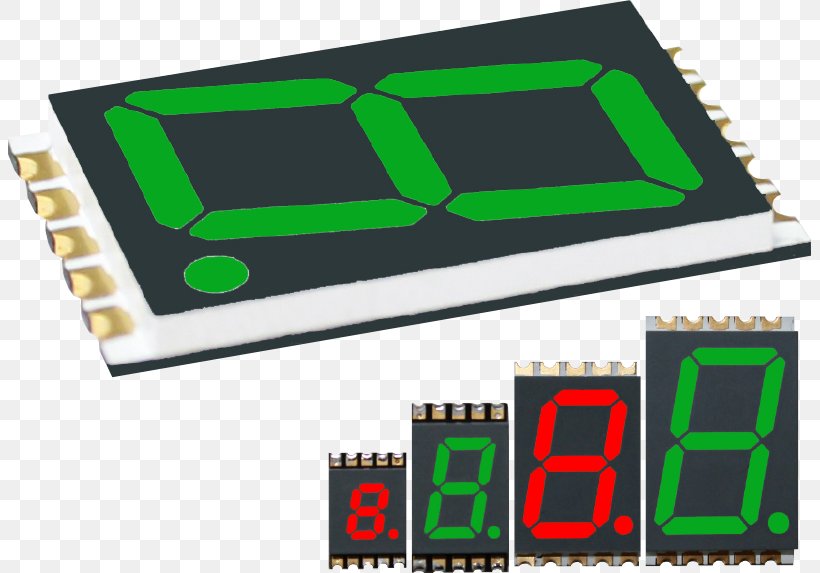 Display Device Electronics Electronic Component Seven-segment Display Surface-mount Technology, PNG, 803x573px, Display Device, Capacitive Sensing, Circuit Component, Computer Component, Electronic Component Download Free