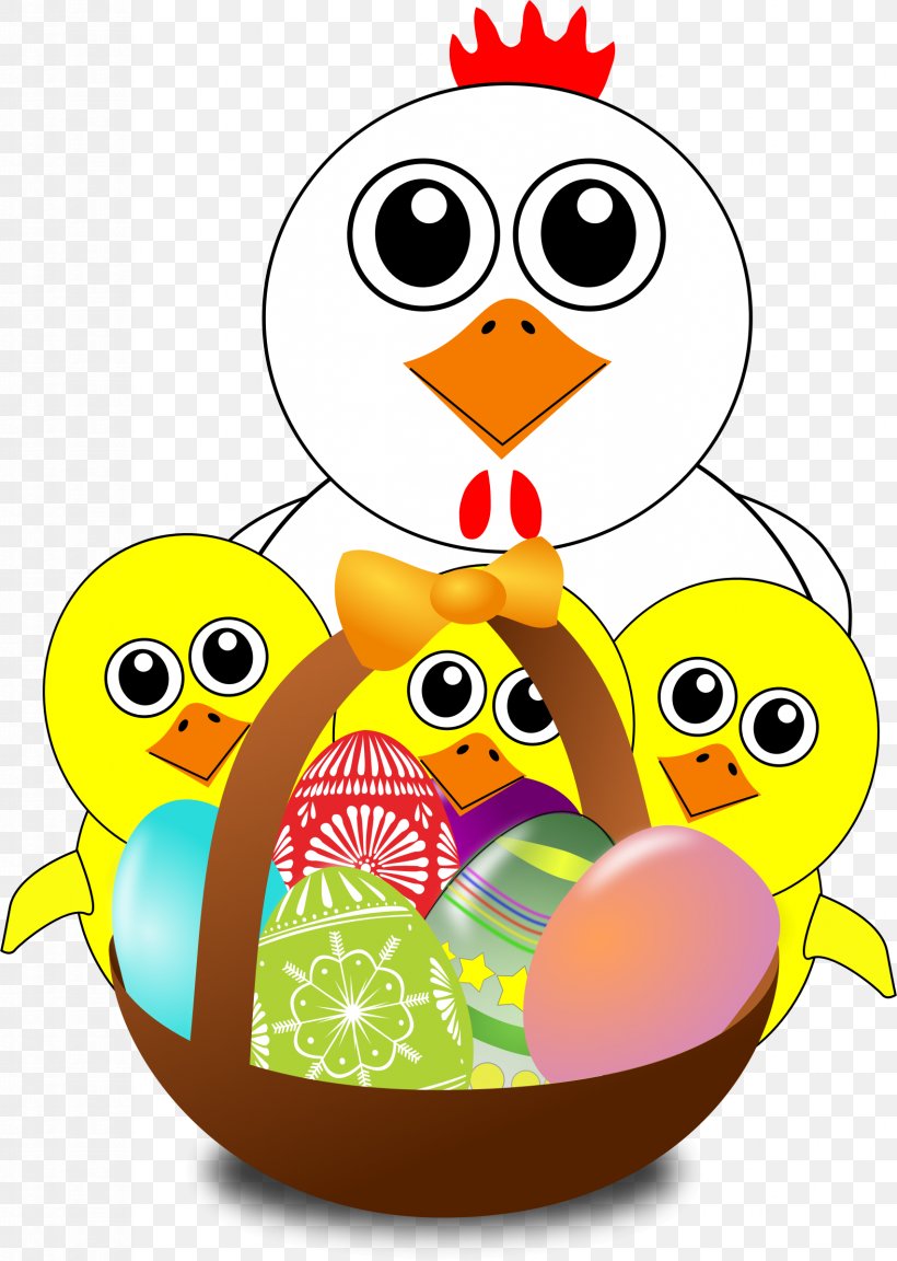 Easter Bunny Chicken Easter Egg, PNG, 1704x2394px, Easter Bunny, Basket, Beak, Cartoon, Chicken Download Free