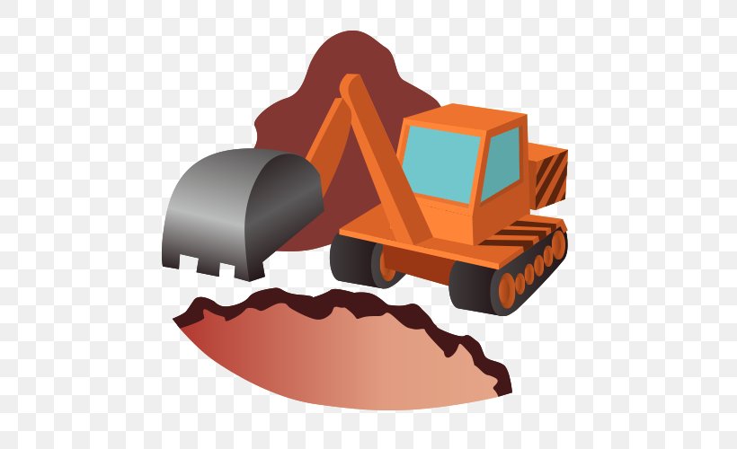 Excavator Architectural Engineering Heavy Equipment, PNG, 500x500px, Excavator, Architectural Engineering, Building, Building Material, Construction Worker Download Free