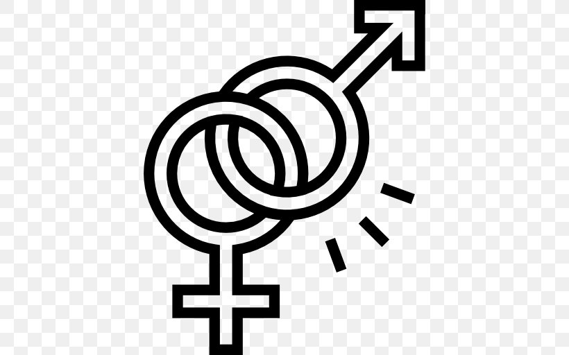 Gender Symbol Feminism Female, PNG, 512x512px, Gender Symbol, Area, Black And White, Brand, Female Download Free
