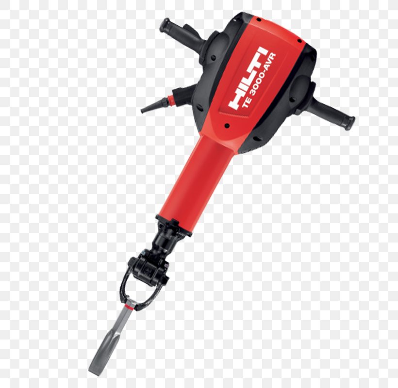 Tool Hilti Jackhammer Concrete, PNG, 800x800px, Tool, Architectural Engineering, Breaker, Concrete, Demolition Download Free