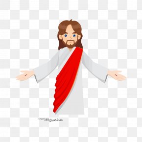 Jesus And Children Vector - Ascension Of Jesus Christ PNG