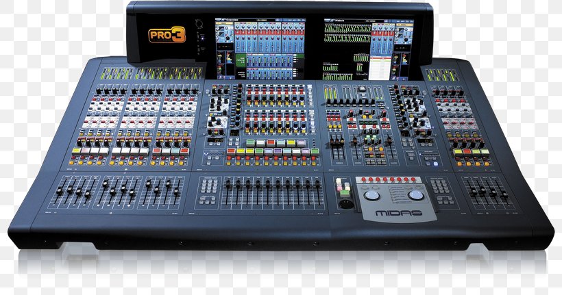 Audio Mixers Digital Mixing Console Surface Pro 3 Bus Midas Consoles, PNG, 800x431px, Audio Mixers, Audio Control Surface, Audio Equipment, Audio Mixing, Bus Download Free
