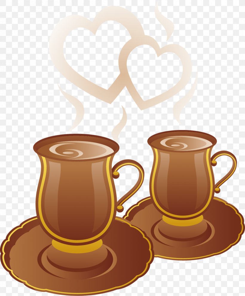 Coffee Vector Material, PNG, 1214x1466px, Coffee, Cafe, Caffeine, Clip Art, Coffee Bean Download Free