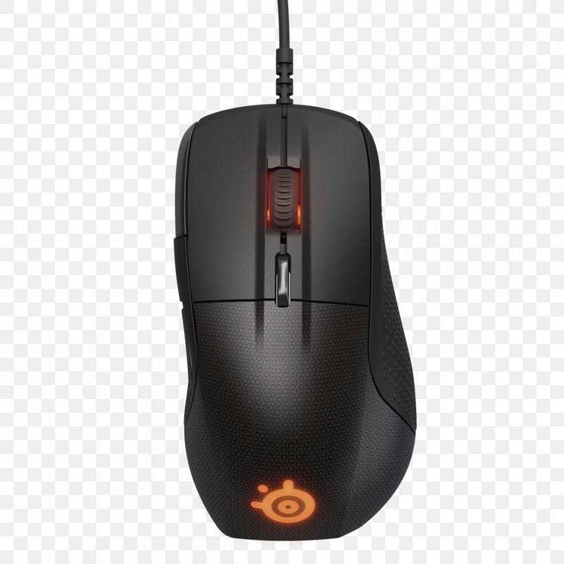 Computer Mouse Black Video Game SteelSeries OLED, PNG, 1000x1000px, Computer Mouse, Black, Button, Computer Component, Computer Monitors Download Free