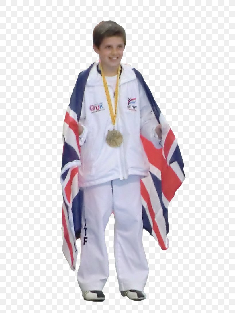 Dobok Taekwondo International Taekwon-Do Federation Gold Medal Sport, PNG, 639x1089px, Dobok, Champion, Clothing, Competition, Costume Download Free