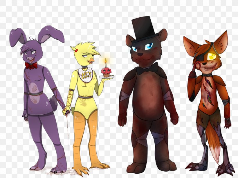Five Nights At Freddy's Drawing Video Game DeviantArt, PNG, 1032x774px, Drawing, Action Figure, Art, Carnivoran, Cartoon Download Free
