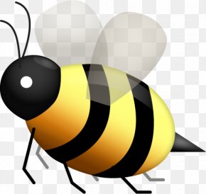 Honey Bee - Honey Bee Emojipedia Big City Bees PNG
