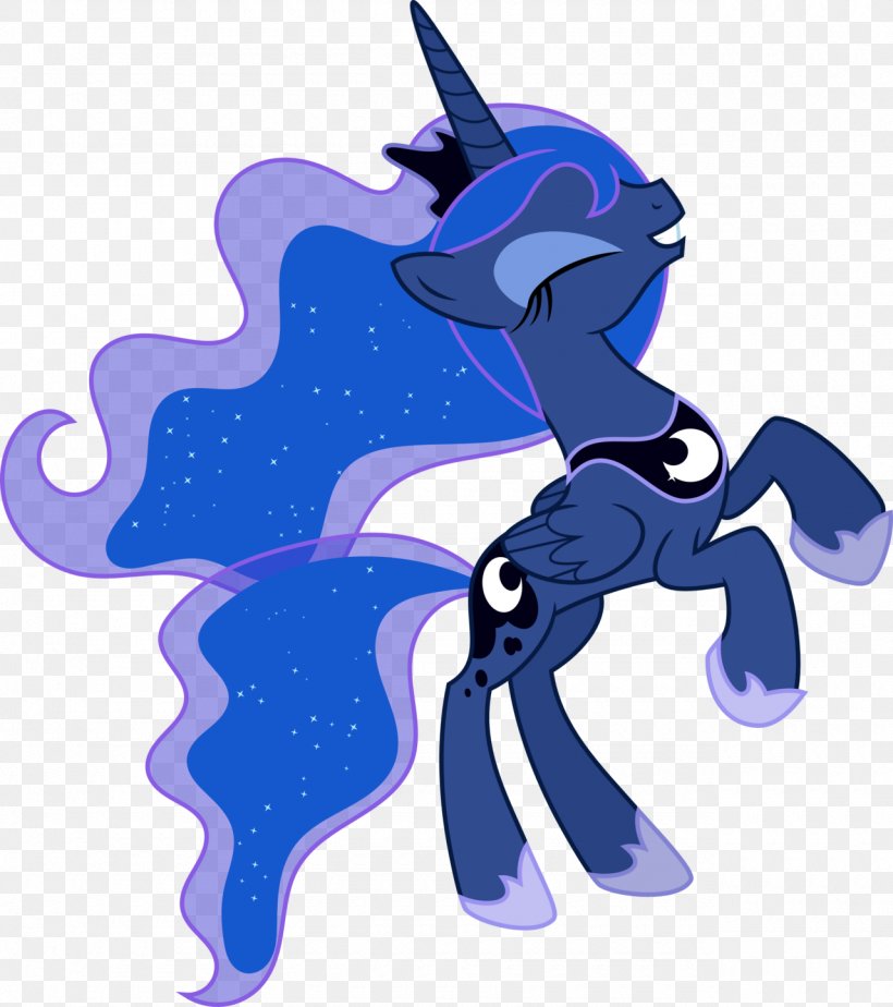 My Little Pony: Equestria Girls Princess Luna Horse DeviantArt, PNG, 1280x1443px, Pony, Animal Figure, Art, Cartoon, Cobalt Blue Download Free