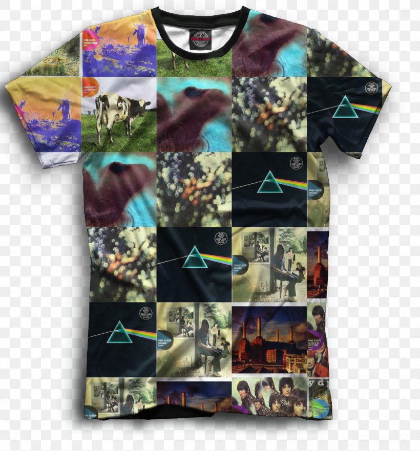 T-shirt Sleeve Obscured By Clouds Discovery Edition Collage, PNG, 1115x1199px, Tshirt, Brand, Clothing, Collage, Compact Disc Download Free