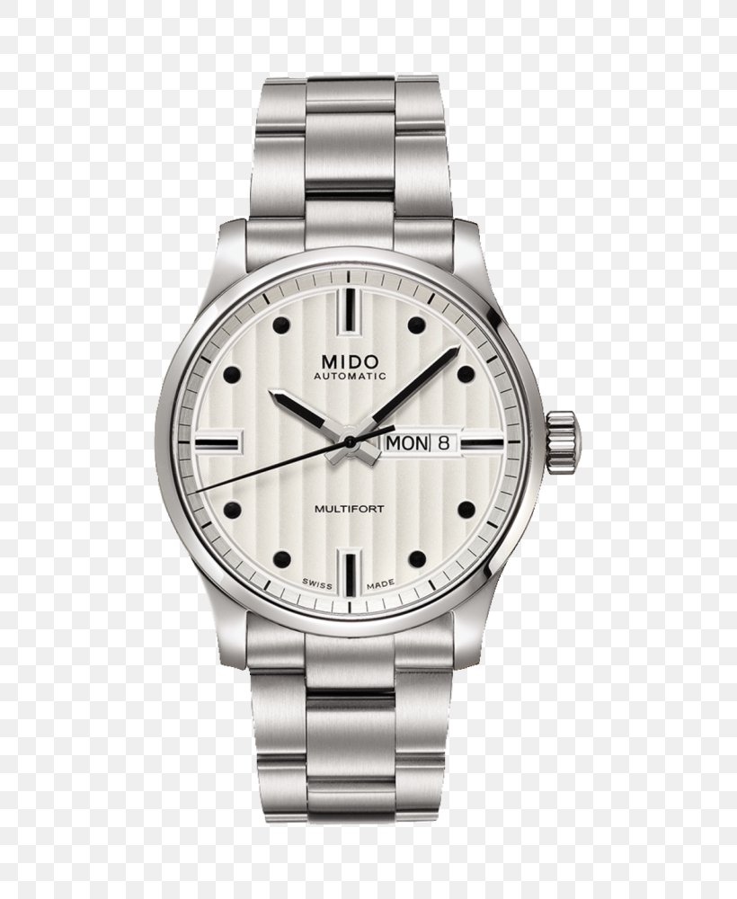 Mido Automatic Watch Clock Swiss Made, PNG, 751x1000px, Mido, Automatic Watch, Brand, Chronograph, Chronometer Watch Download Free