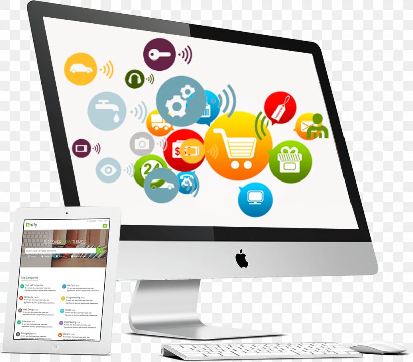 Imac Template - Responsive Web Design Web Development Computer Monitors Web Browser Computer Software PNG