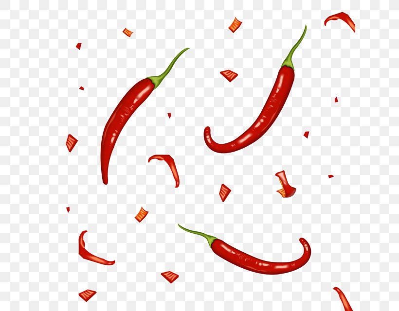 Bird's Eye Chili Tabasco Pepper Cayenne Pepper Chili Pepper Clip Art, PNG, 640x640px, Tabasco Pepper, Bell Peppers And Chili Peppers, Biber, Cayenne Pepper, Chili Pepper Download Free