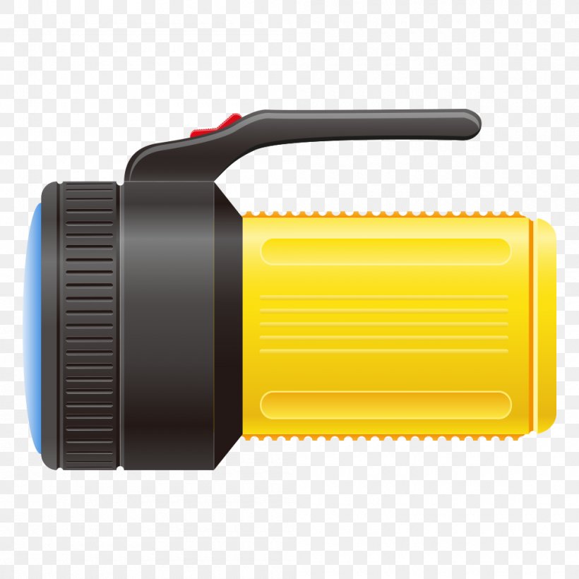 Flashlight Yellow, PNG, 1000x1000px, Flashlight, Camera, Cameras Optics, Designer, Google Images Download Free
