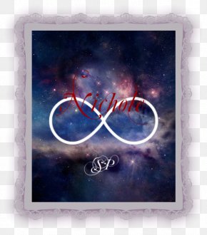 Galaxy - Infinity Symbol Galaxy Desktop Wallpaper PNG