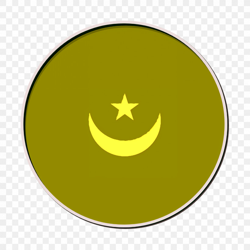 Mauritania Icon Countrys Flags Icon, PNG, 1238x1238px, Countrys Flags Icon, M, Symbol, Text, Yellow Download Free