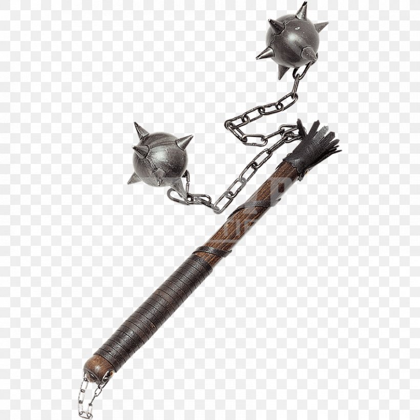 Middle Ages Flail 14th Century Weapon Mace, PNG, 850x850px, Watercolor, Cartoon, Flower, Frame, Heart Download Free
